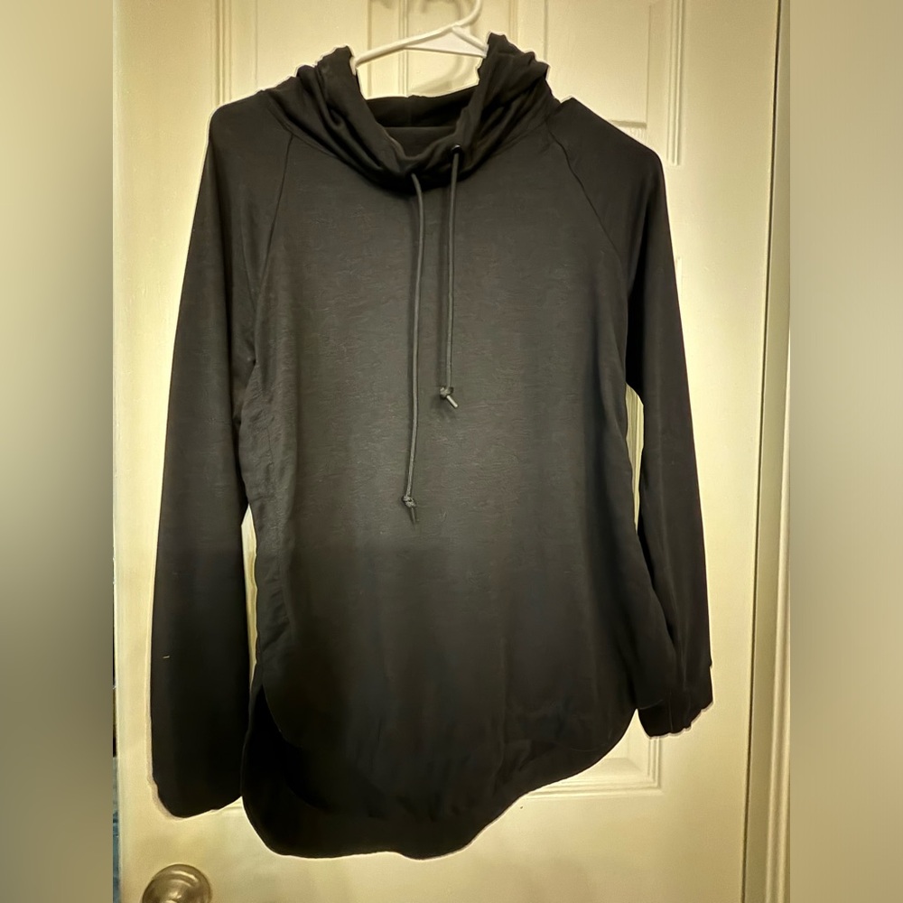 Athleta Tunic Top with hood, size small